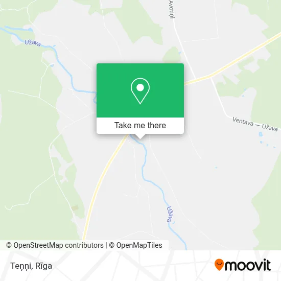 Teņņi map