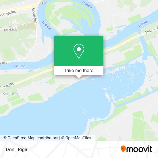 Doņi map