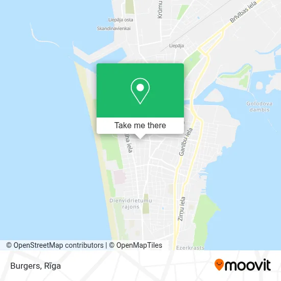 Burgers map