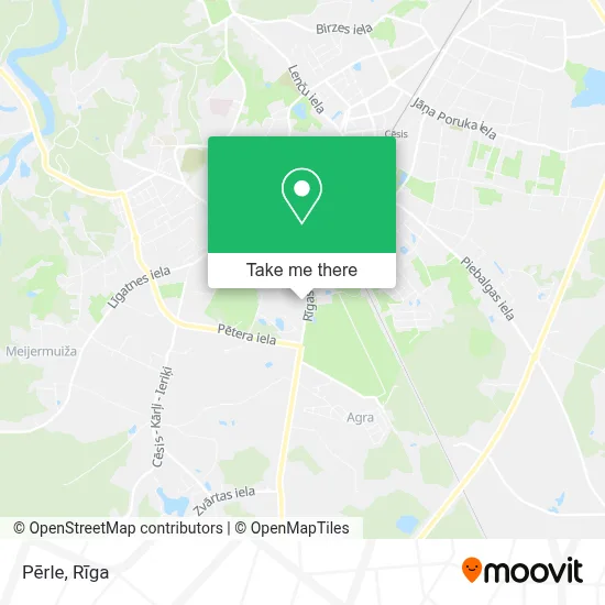 Pērle map