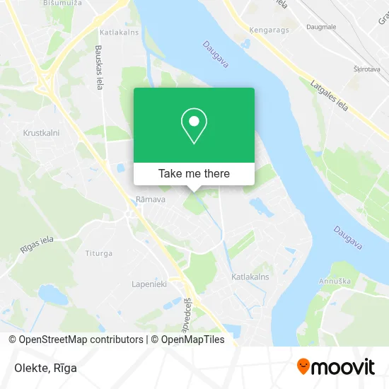 Olekte map
