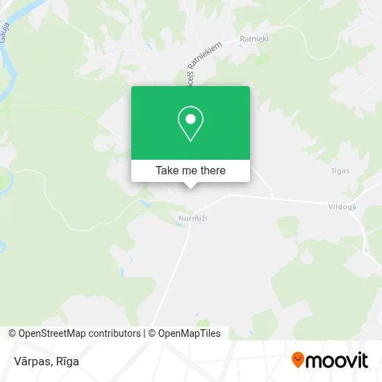 Vārpas map