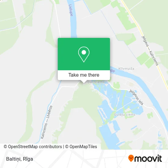 Baltiņi map