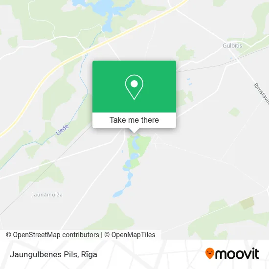 Jaungulbenes Pils map