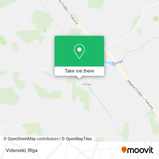 Videnieki map