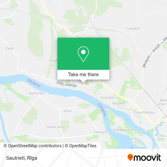 Saulrieti map