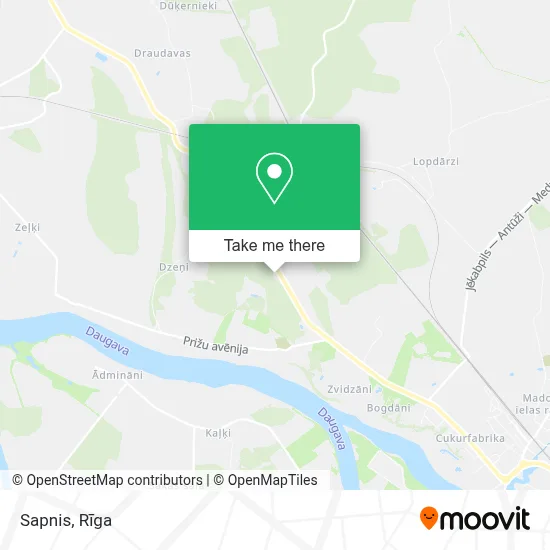 Sapnis map