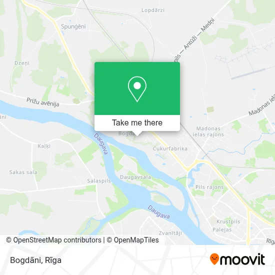 Bogdāni map