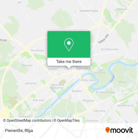 Pienenīte map