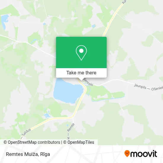 Remtes Muiža map