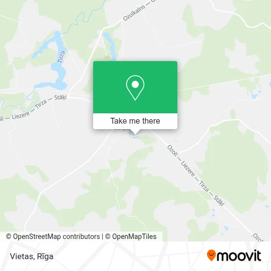 Vietas map