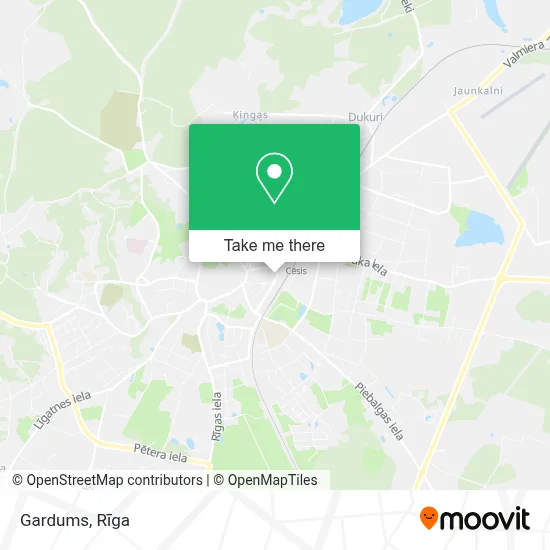 Gardums map