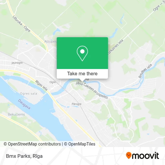 Bmx Parks map