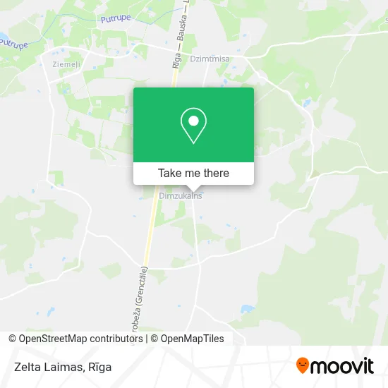 Zelta Laimas map