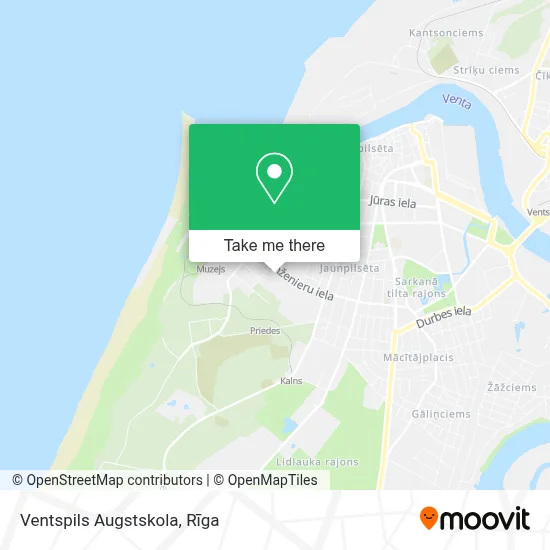 Ventspils Augstskola map