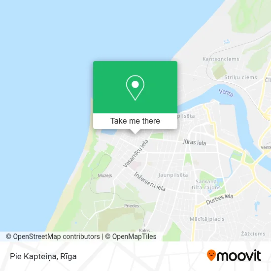 Pie Kapteiņa map
