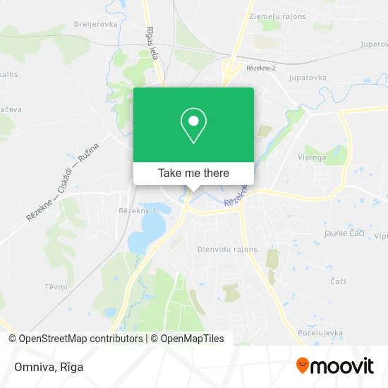 Omniva map