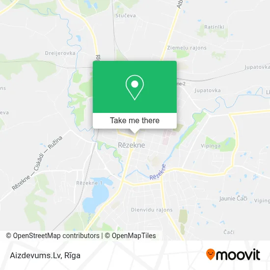 Aizdevums.Lv map