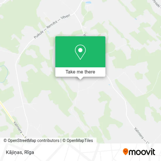 Kājiņas map