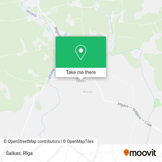 Šalkas map