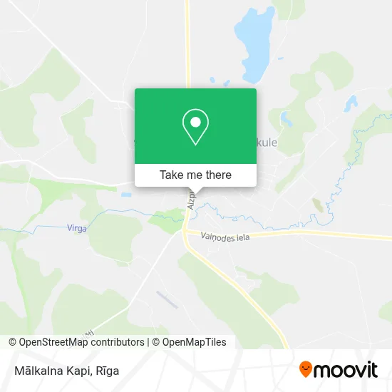 Mālkalna Kapi map