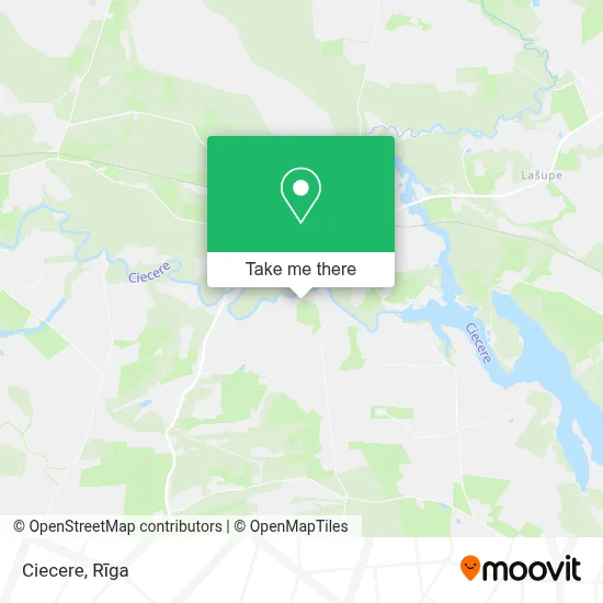 Ciecere map