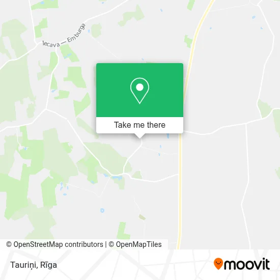 Tauriņi map