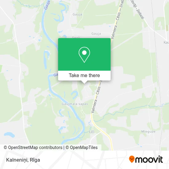 Kalneniņi map