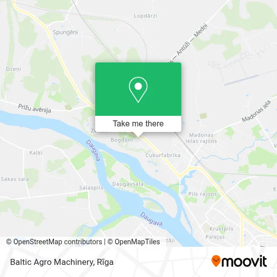 Baltic Agro Machinery map