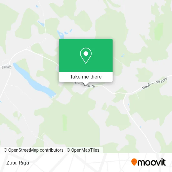 Zuši map