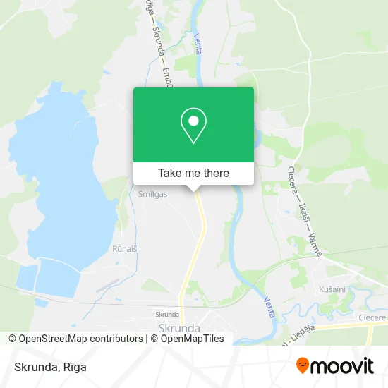 Skrunda map