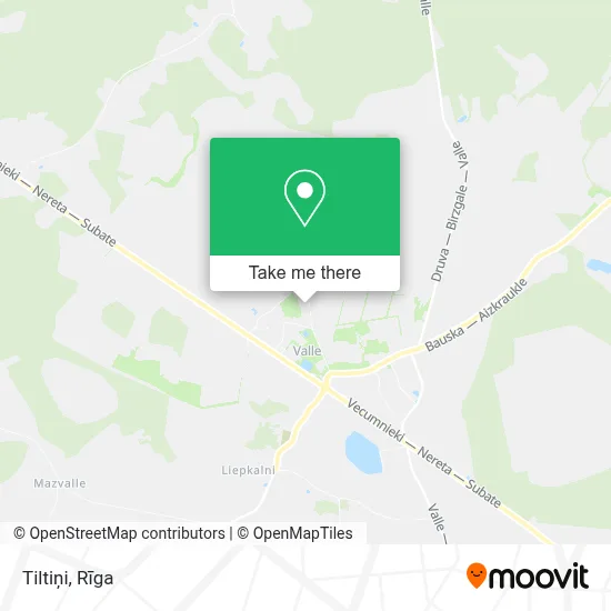 Tiltiņi map