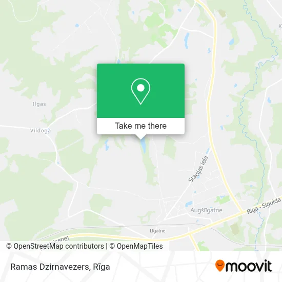 Ramas Dzirnavezers map