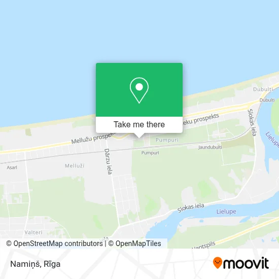 Namiņš map