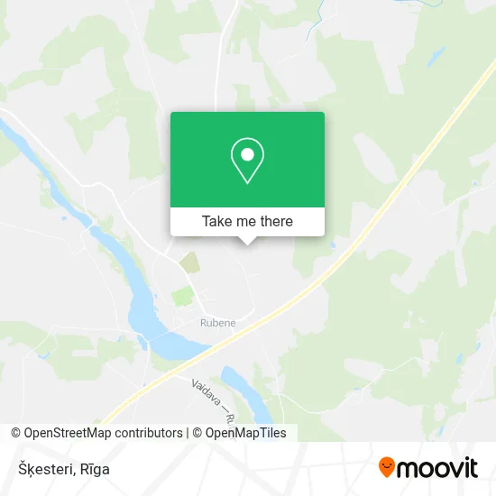 Šķesteri map
