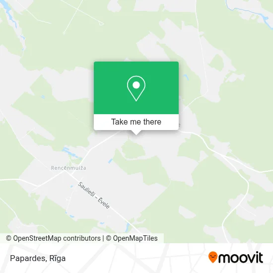 Papardes map
