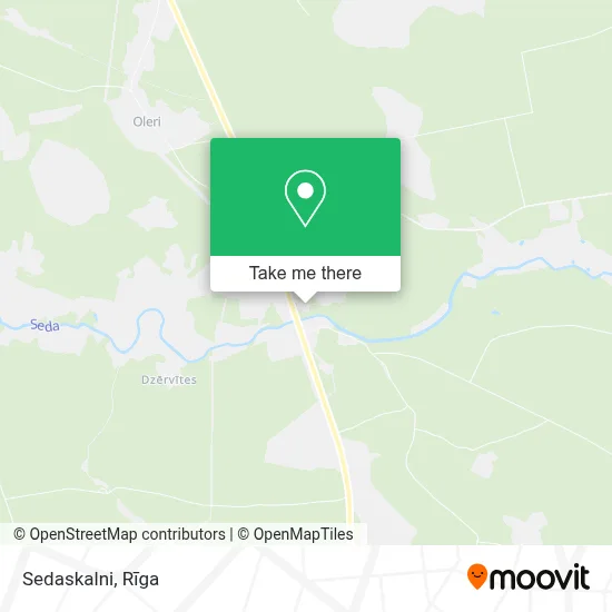 Sedaskalni map