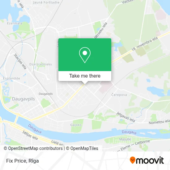 Fix Price map