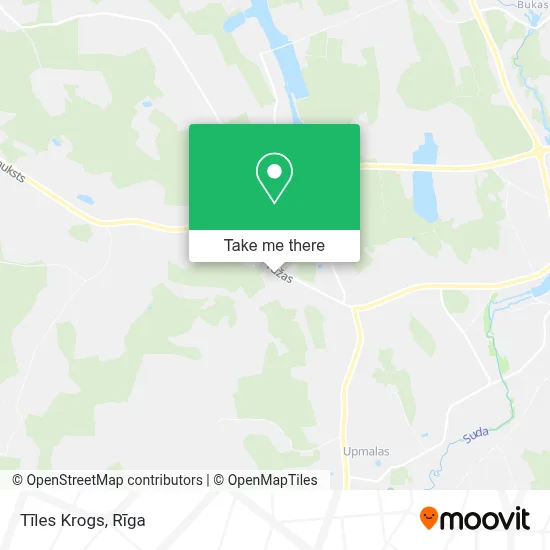 Tīles Krogs map