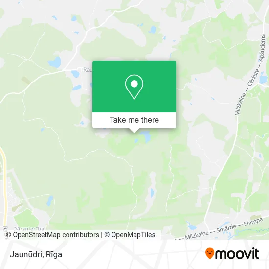 Jaunūdri map