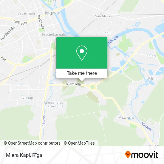 Miera Kapi map