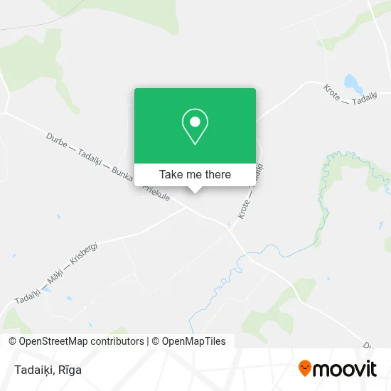 Tadaiķi map