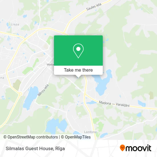 Silmalas Guest House map