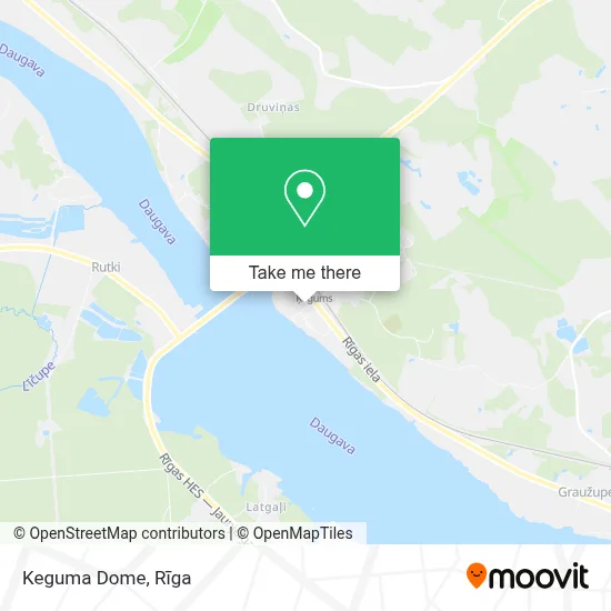 Keguma Dome map