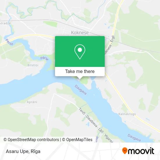Asaru Upe map
