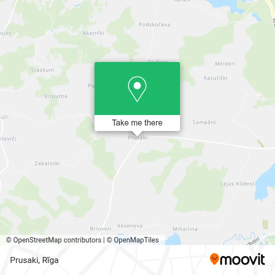 Prusaki map