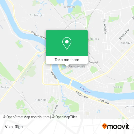 Viza map