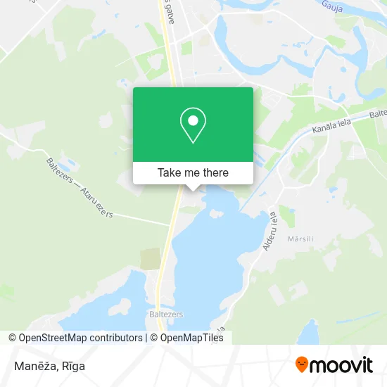 Manēža map