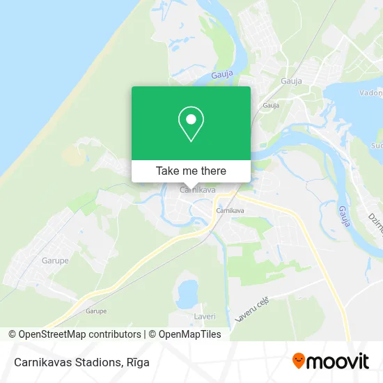 Carnikavas Stadions map