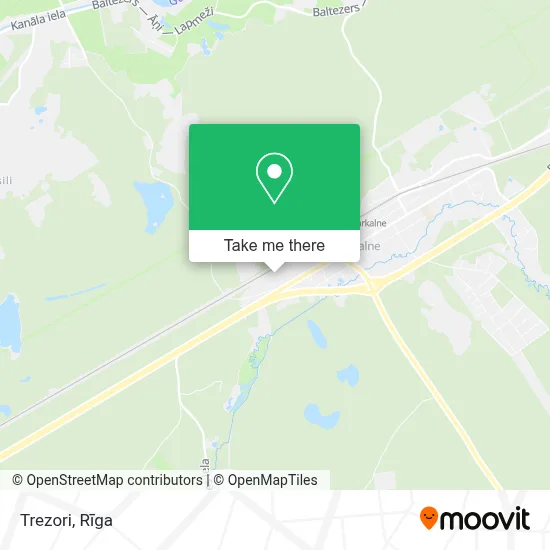 Trezori map